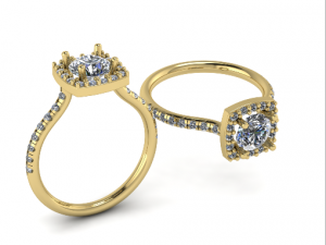 179 Ring for women 3D Print Model