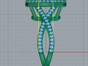 180 Beautiful ring gift for women Modelo de Impressão 3D