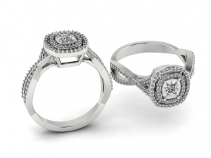 180 Beautiful ring gift for women Modelo de Impressão 3D