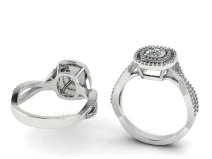 180 Beautiful ring gift for women 3D Print Model