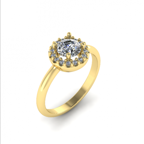 181 Ring for women 3D Print Model .c4d .max .obj .3ds .fbx .stl .blend 