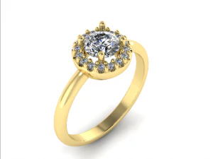 181 Каблучка жіноча 3D Принт Модель