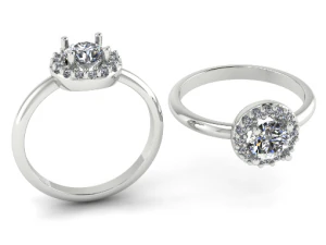 181 Ring for women 3D Print Model