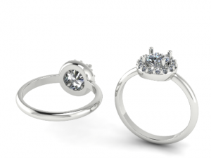 181 Ring for women 3D Print Model