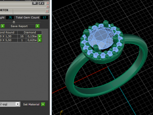 181 Ring for women 3D Print Model