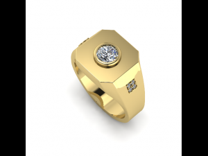 182 Ring for men 3D प्रिंट मॉडल