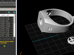 182 Ring for men 3D Print Model