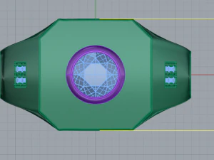 182 Ring for men 3D Print Model