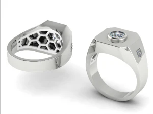 182 Ring for men 3D Print Model