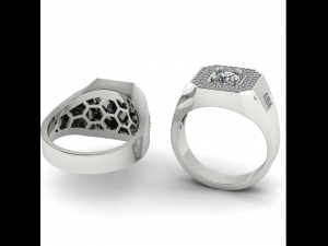 183 Ring for men Modelo de impresión 3D