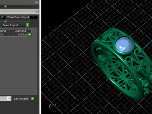 184 Beautiful ring with patterns for women 3D Druckmodell