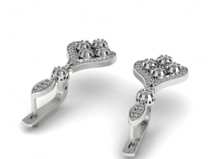 185 Beautiful earrings for women 3D 프린트 모델