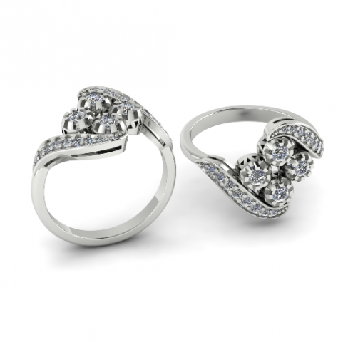 185 Beautiful earrings for women Modelo de Impressão 3D .c4d .max .obj .3ds .fbx .stl .blend 