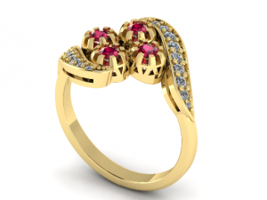 185 Beautiful earrings for women Modelo de Impressão 3D