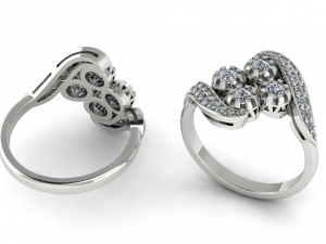 185 Beautiful earrings for women Modelo de Impressão 3D