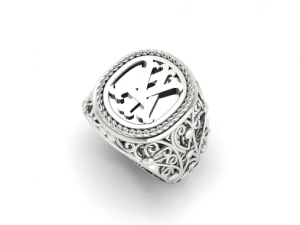 186 Women ring gift for women 3D Print Model