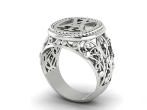 186 Women ring gift for women 3D Print Model