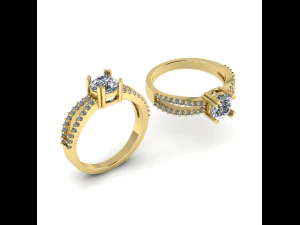 191 Ring for women 3D Print Model