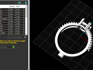 191 Ring for women 3D Print Model