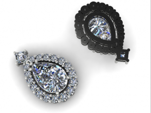 192 Earrings for women 3D प्रिंट मॉडल
