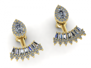 193 Beautiful earrings for women 3D Print Model