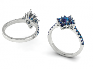 194 Ring for women Modello di stampa 3D