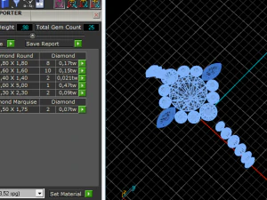 194 Ring for women 3D Print Model