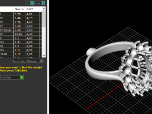 195 Beautiful ring for women Modello di stampa 3D