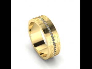 197 Wedding ring 3D Print Model