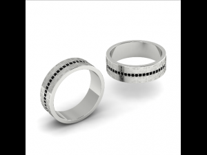 197 Wedding ring 3D 프린트 모델