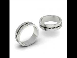 197 Wedding ring 3D Print Model