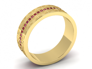 197 Wedding ring 3D 프린트 모델