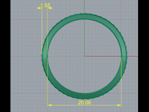 197 Wedding ring 3D 프린트 모델