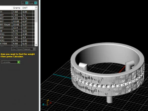 197 Wedding ring 3D Print Model