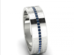 197 Wedding ring 3D 프린트 모델