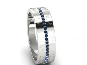 197 Wedding ring 3D Print Model