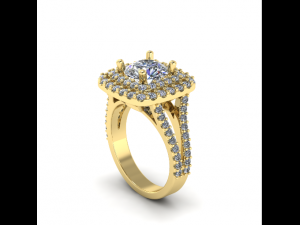 201 Ring for women 3D Print Model