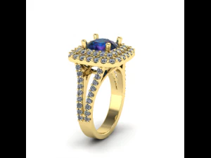201 Ring for women 3D Print Model