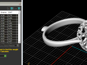 203 Ring with hearts 3D Print Model