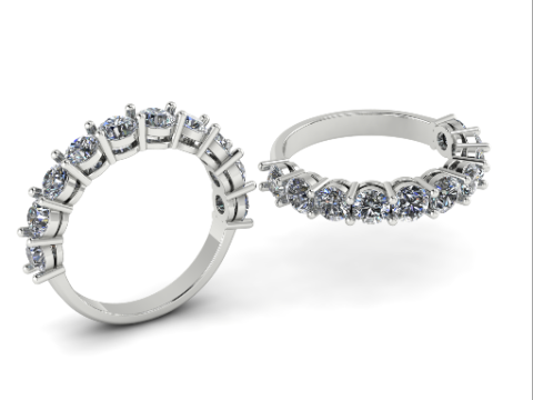 205 Ring for women Model do druku 3D