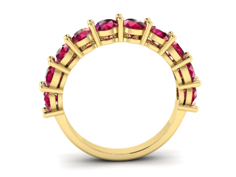 205 Ring for women Model do druku 3D
