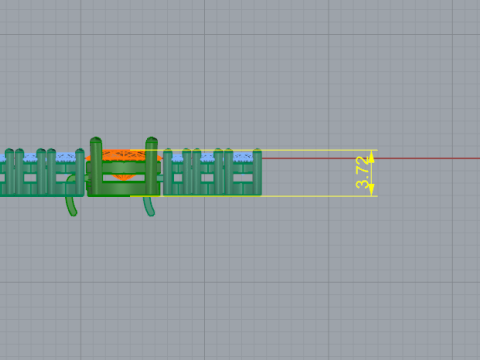 206 Beautiful bracelet 3D-printmodel