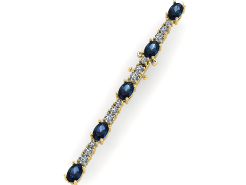 206 Beautiful bracelet 3D-printmodel