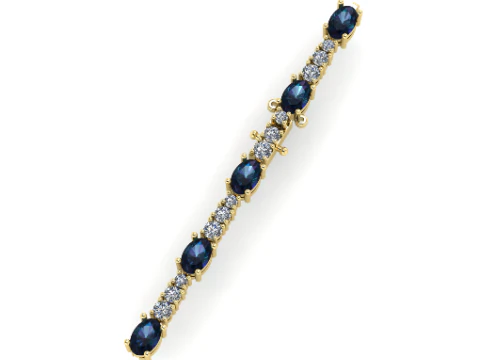 206 Beautiful bracelet 3D Print Model