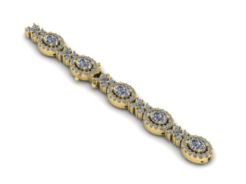 207 Bracelet 3Dプリントモデル