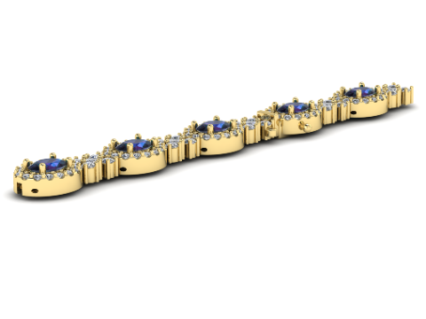 207 Bracelet 3Dプリントモデル