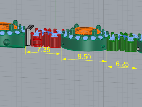 207 Bracelet 3Dプリントモデル