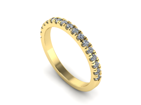 210 Wedding ring 3D Print Model