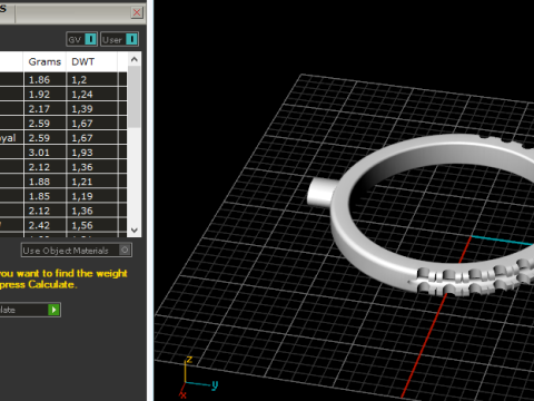 210 Wedding ring 3D Принт Модель