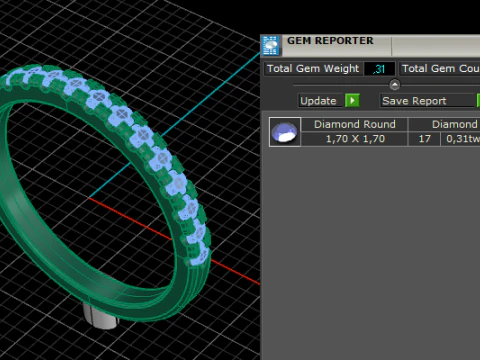 210 Wedding ring 3D Print Model